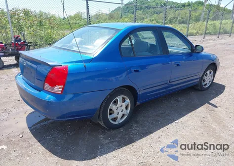 2006 Hyundai Elantra Gls/Limited из США, поврежденный, VIN KMHDN46DX6U202684